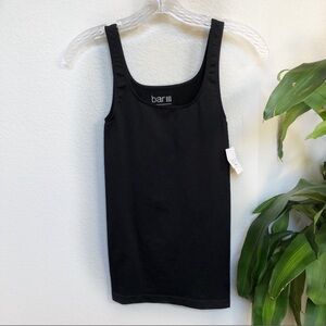 Bar lll Underline active black tank size S